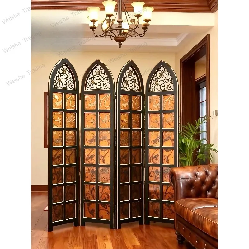 Screen partition, living room entrance, medieval blocking, folding mobile glass screen
Screen partition, living room entrance, medieval blocking, folding mobile glass screen