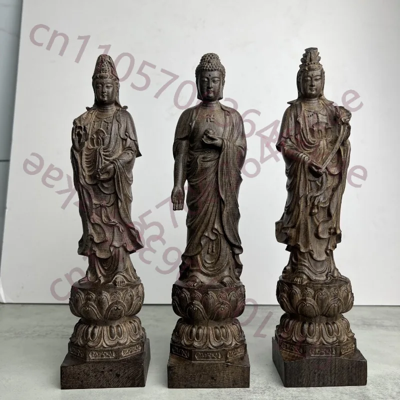 Резная статуэтка из агарового дерева — 18,5 дюймов: Амитабха, Авалокитешвара, Махастамапрапта Будда — для домашнего храма
Резная статуэтка из агарового дерева — 18,5 дюймов: Амитабха, Авалокитешвара, Махастамапрапта Будда — для домашнего храма