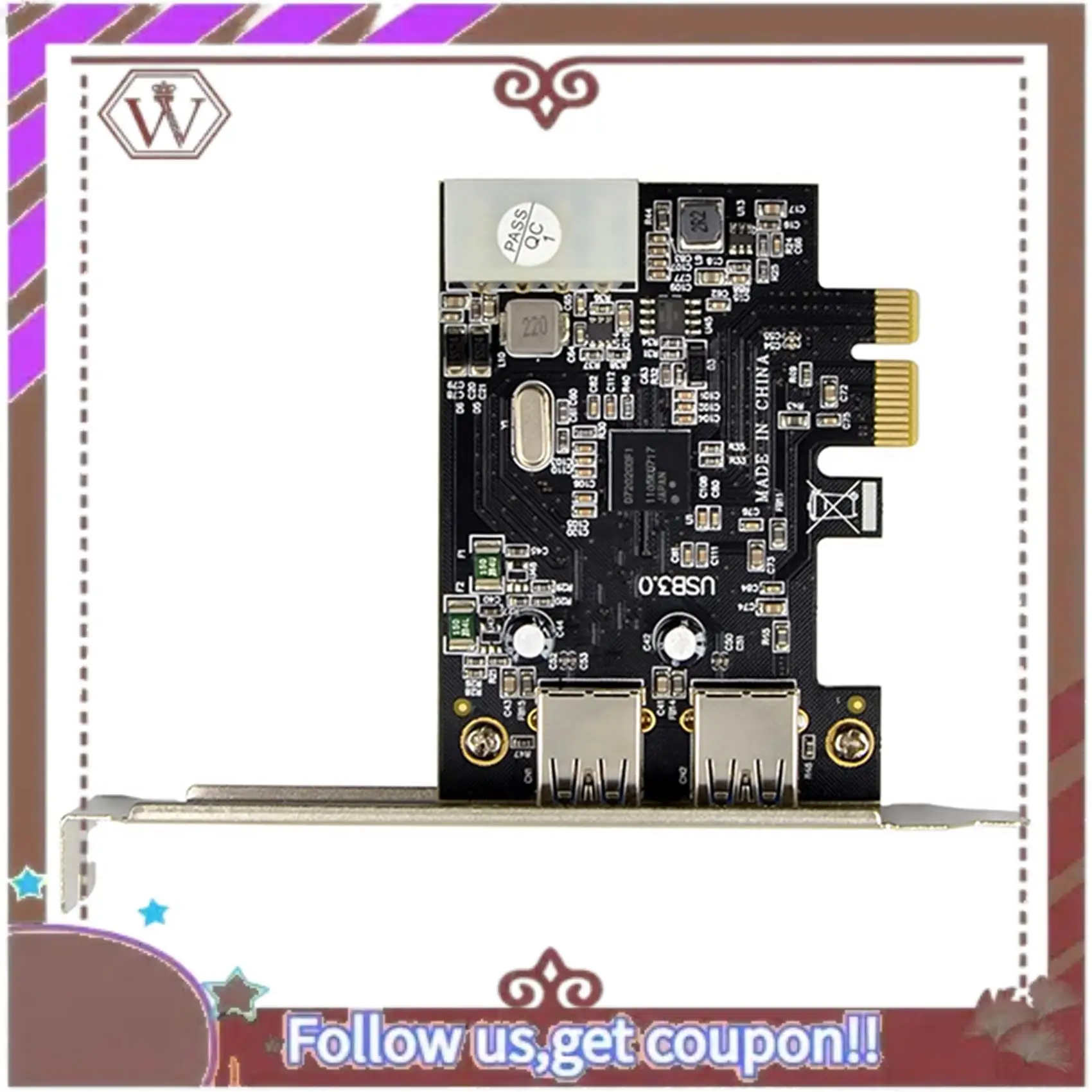 ABBG-NEC 720200 Переходная карта PCI-E X1, двухпортовая карта расширения USB 3.0, скорость 5G, внешняя USB-мастер-карта преобразования
ABBG-NEC 720200 Переходная карта PCI-E X1, двухпортовая карта расширения USB 3.0, скорость 5G, внешняя USB-мастер-карта преобразования