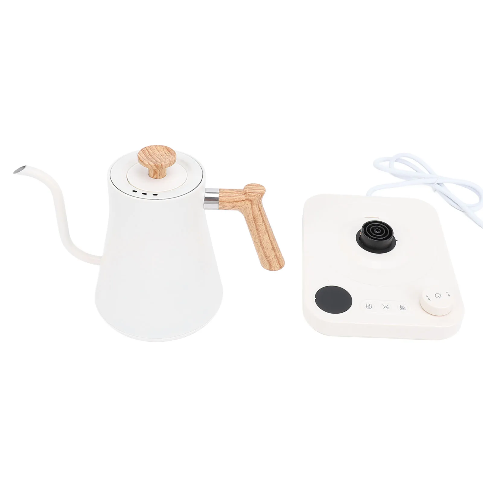 1200W Electric Gooseneck Kettle Stainless Steel Digital Temperature Control LCD Display And Timer for Fast Boil Coffee Pour over
1200W Electric Gooseneck Kettle Stainless Steel Digital Temperature Control LCD Display And Timer for Fast Boil Coffee Pour over