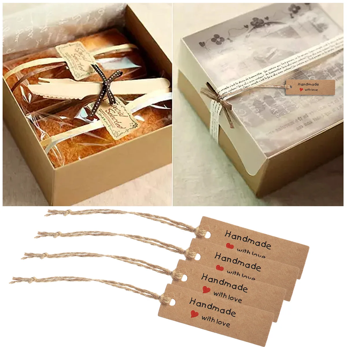 Handmade Kraft Paper Tags Gift Labels Valentine Wedding Favors Party Decorations Pre punched Hole Round Design Sturdy Blank
Handmade Kraft Paper Tags Gift Labels Valentine Wedding Favors Party Decorations Pre punched Hole Round Design Sturdy Blank