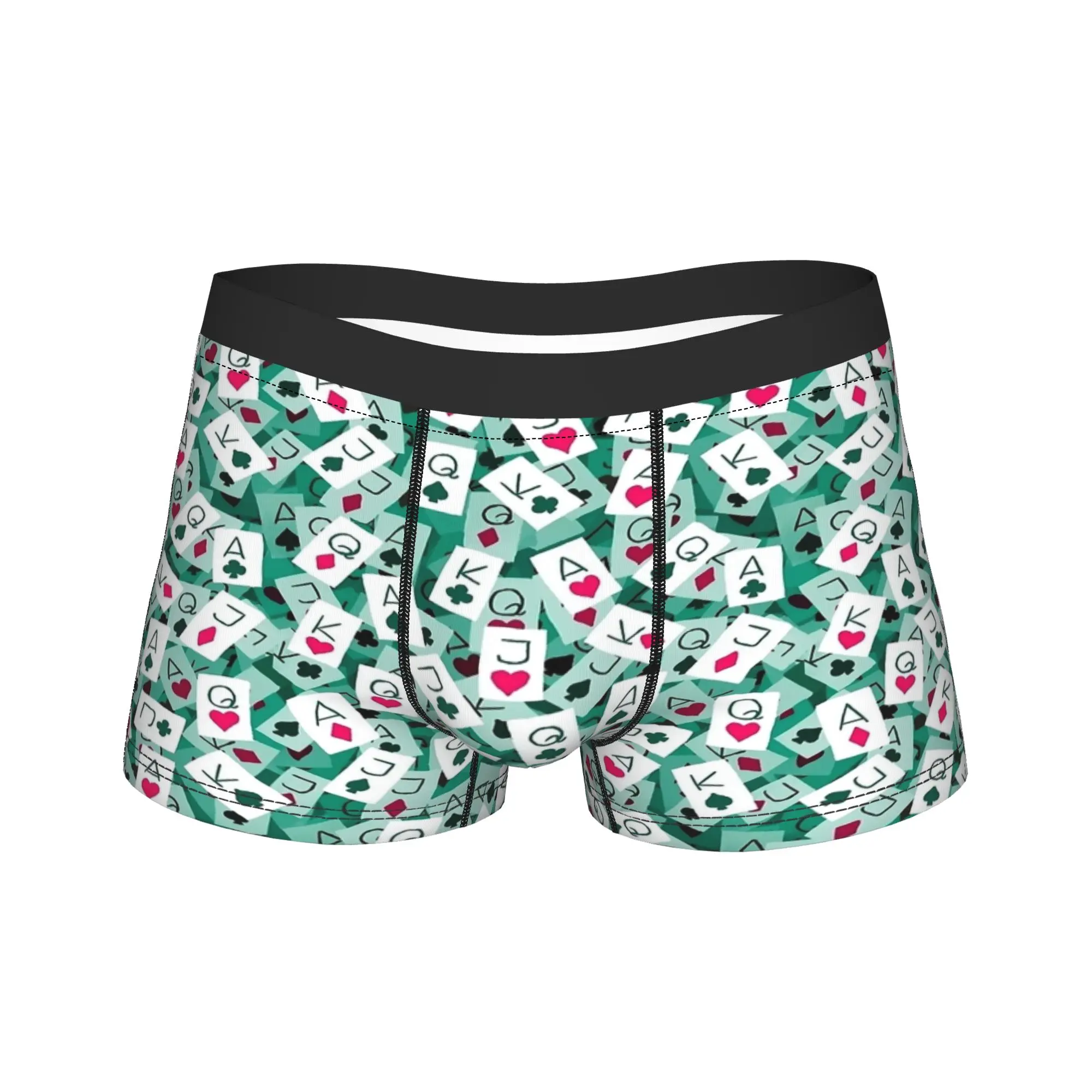 Poker Tiled Cards Teal Shorts Briefs Underwear Hot Sale Men Breathable Boxer Shorts Printing Plus Size Underpants
Poker Tiled Cards Teal Shorts Briefs Underwear Hot Sale Men Breathable Boxer Shorts Printing Plus Size Underpants