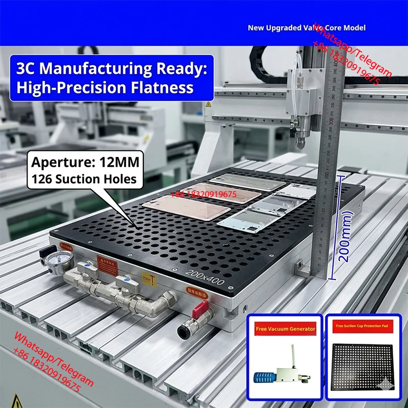 Vacuum suction cup industrial CNC non-sealing strip vacuum pump strong adsorption porous milling machine processing center
Vacuum suction cup industrial CNC non-sealing strip vacuum pump strong adsorption porous milling machine processing center