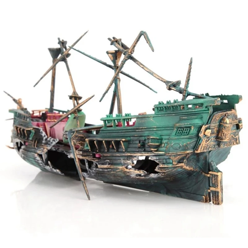 Large Aquarium Shipwreck Decor Boat Plastic Set Resin Ship Fish Tank Ornaments for Aquarium Decor Accessories
Large Aquarium Shipwreck Decor Boat Plastic Set Resin Ship Fish Tank Ornaments for Aquarium Decor Accessories