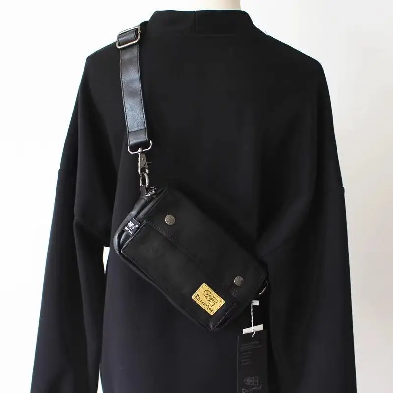 Men's Streetwear Trendy Quality Pu Leather Shoulder Bag, Street Fashion Small Crossbody Messenger Bag, Youth Phone Backpack
Men's Streetwear Trendy Quality Pu Leather Shoulder Bag, Street Fashion Small Crossbody Messenger Bag, Youth Phone Backpack