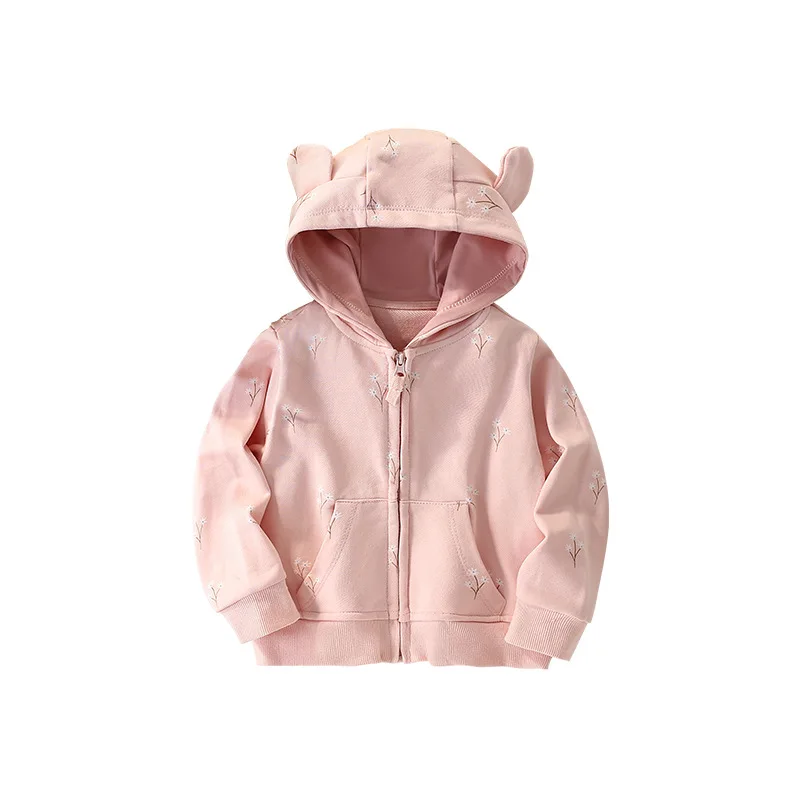 2025 Outerwear Spring And Autumn New Style European And American Children's Casual Zipper Sweater Hooded Long Sleeved Coat 
2025 Outerwear Spring And Autumn New Style European And American Children's Casual Zipper Sweater Hooded Long Sleeved Coat