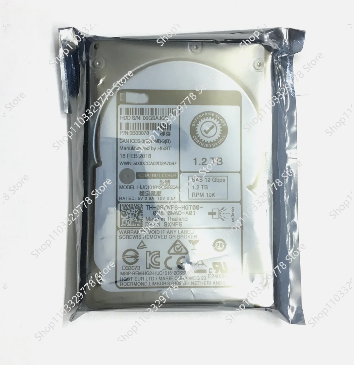 For 9XNF6 09XNF6 HUC101812CSS204 1.2TB 12G 10K 2.5" SAS HDD HARD DRIVE
For 9XNF6 09XNF6 HUC101812CSS204 1.2TB 12G 10K 2.5" SAS HDD HARD DRIVE
