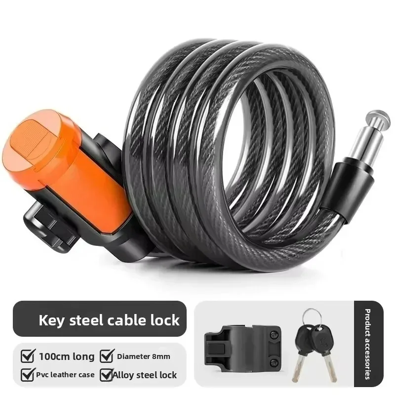 Hot Sale Bicycle Equipment Security Locks Bike Lock Chain Wire Lock Anti-theft Chain Lock for Bicycle Cycling Locks Steel Cable
Hot Sale Bicycle Equipment Security Locks Bike Lock Chain Wire Lock Anti-theft Chain Lock for Bicycle Cycling Locks Steel Cable