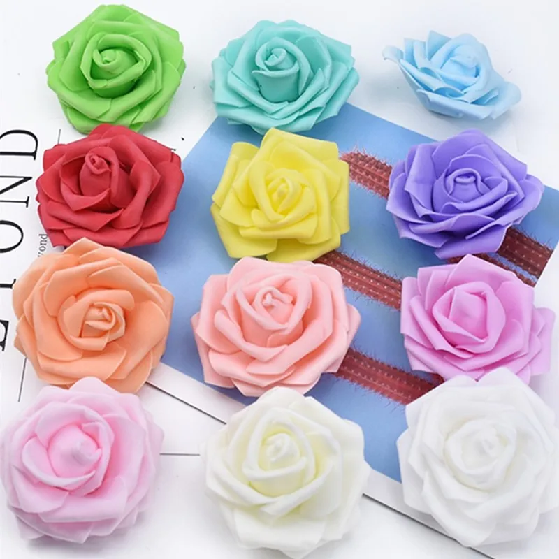 100pcs 7cm Foam Rose Heads Artificial Flower For DIY Handmade Scrapbooking Bride Bouquet Home Wedding Christmas Decorative
100pcs 7cm Foam Rose Heads Artificial Flower For DIY Handmade Scrapbooking Bride Bouquet Home Wedding Christmas Decorative