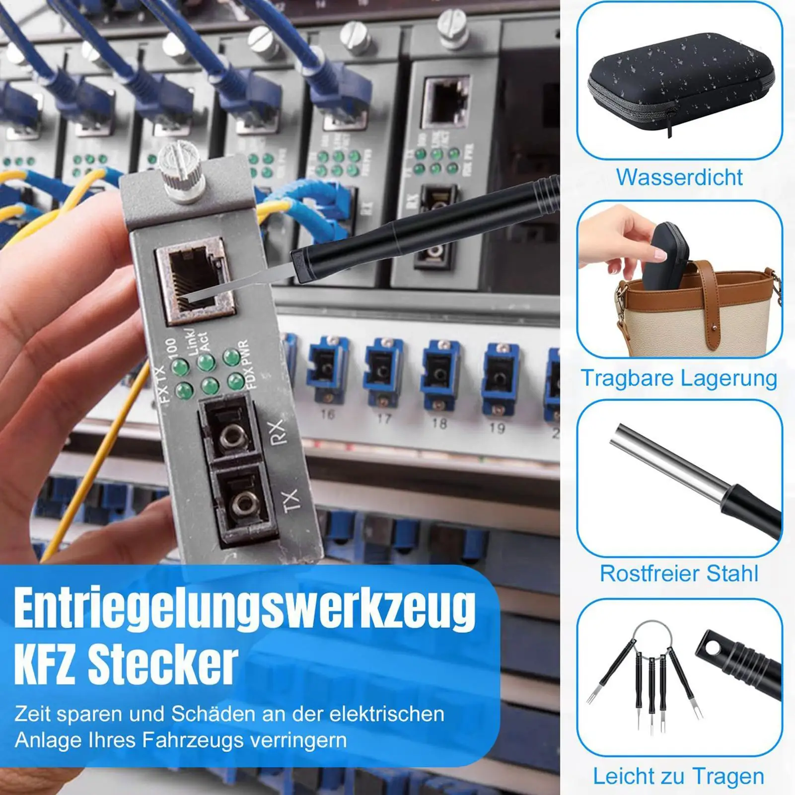 Инструмент для удаления штифтов, 30 шт., черный сверхмощный съемник, набор инструментов для удаления автомобилей, двигатель мотоцикла
Инструмент для удаления штифтов, 30 шт., черный сверхмощный съемник, набор инструментов для удаления автомобилей, двигатель мотоцикла