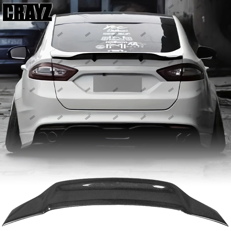 R Style Real Carbon Fiber Rear Trunk Lip Spoiler Car Accessories For Ford Mondeo/Fusion Model 2013 2014 2015 2016 2017
R Style Real Carbon Fiber Rear Trunk Lip Spoiler Car Accessories For Ford Mondeo/Fusion Model 2013 2014 2015 2016 2017