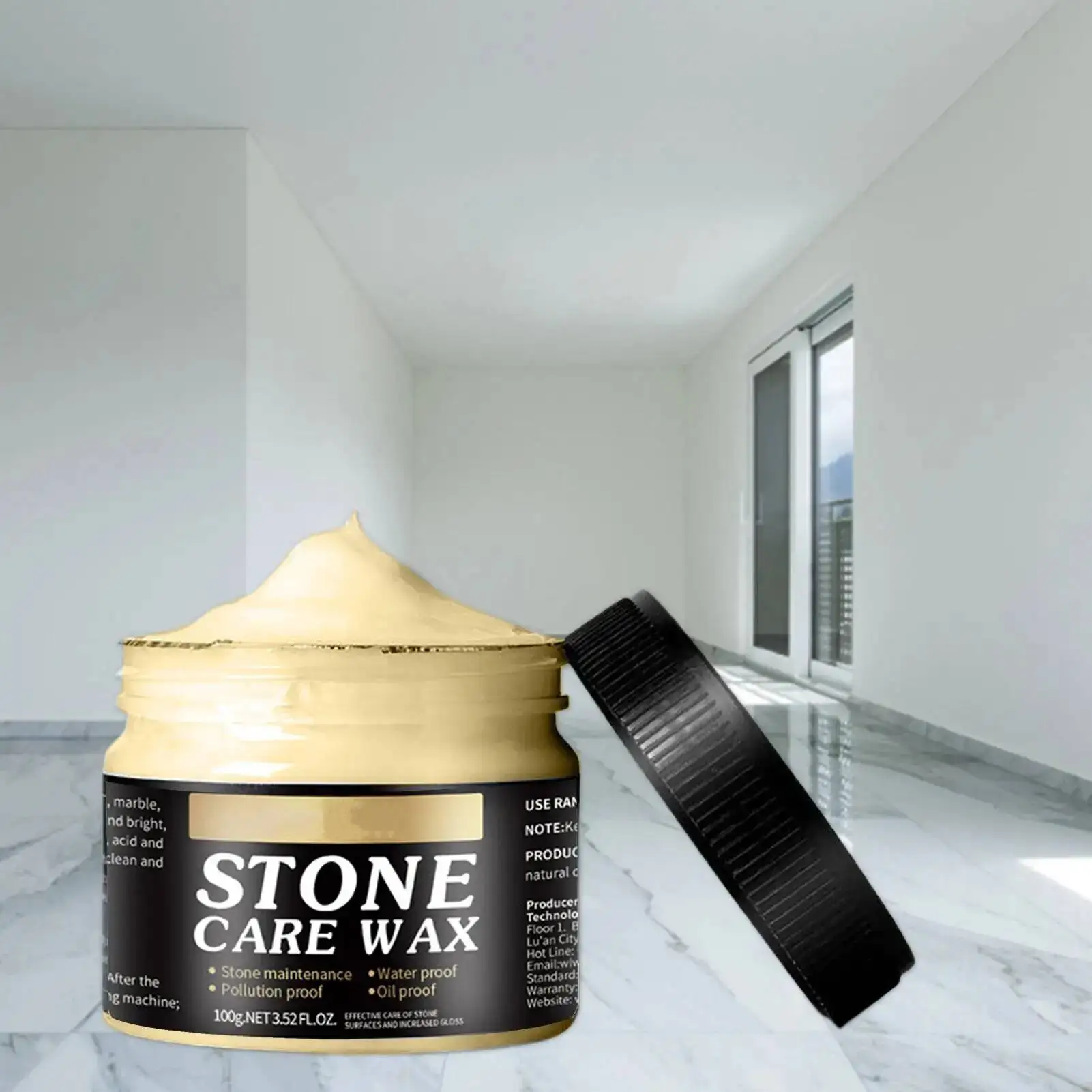 Stone Restoration Care Polishing Paste Shine Restorer Household Tile Maintenance Wax For Quartz Furniture
Stone Restoration Care Polishing Paste Shine Restorer Household Tile Maintenance Wax For Quartz Furniture