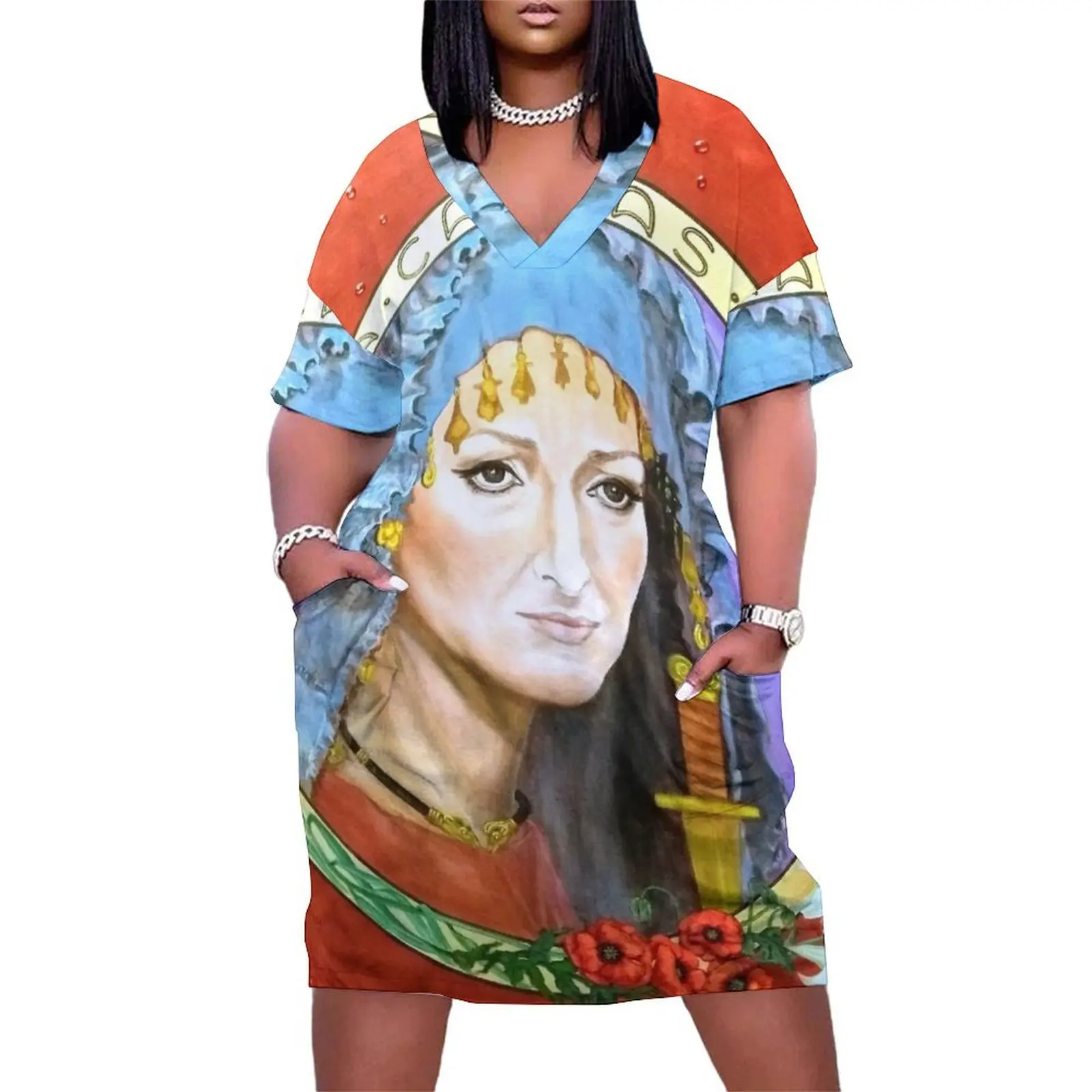 Maria Callas Diva * Medea Loose Pocket Dress Women's skirt summer dresses ladies 2025
Maria Callas Diva * Medea Loose Pocket Dress Women's skirt summer dresses ladies 2025