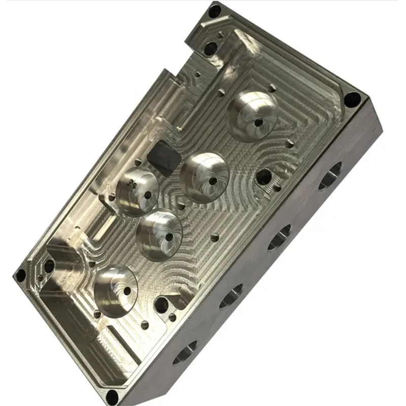 Custom CNC Milled Aluminum 6061 Manifold Block for Hydraulic Equipment CNC Machining Service
Custom CNC Milled Aluminum 6061 Manifold Block for Hydraulic Equipment CNC Machining Service