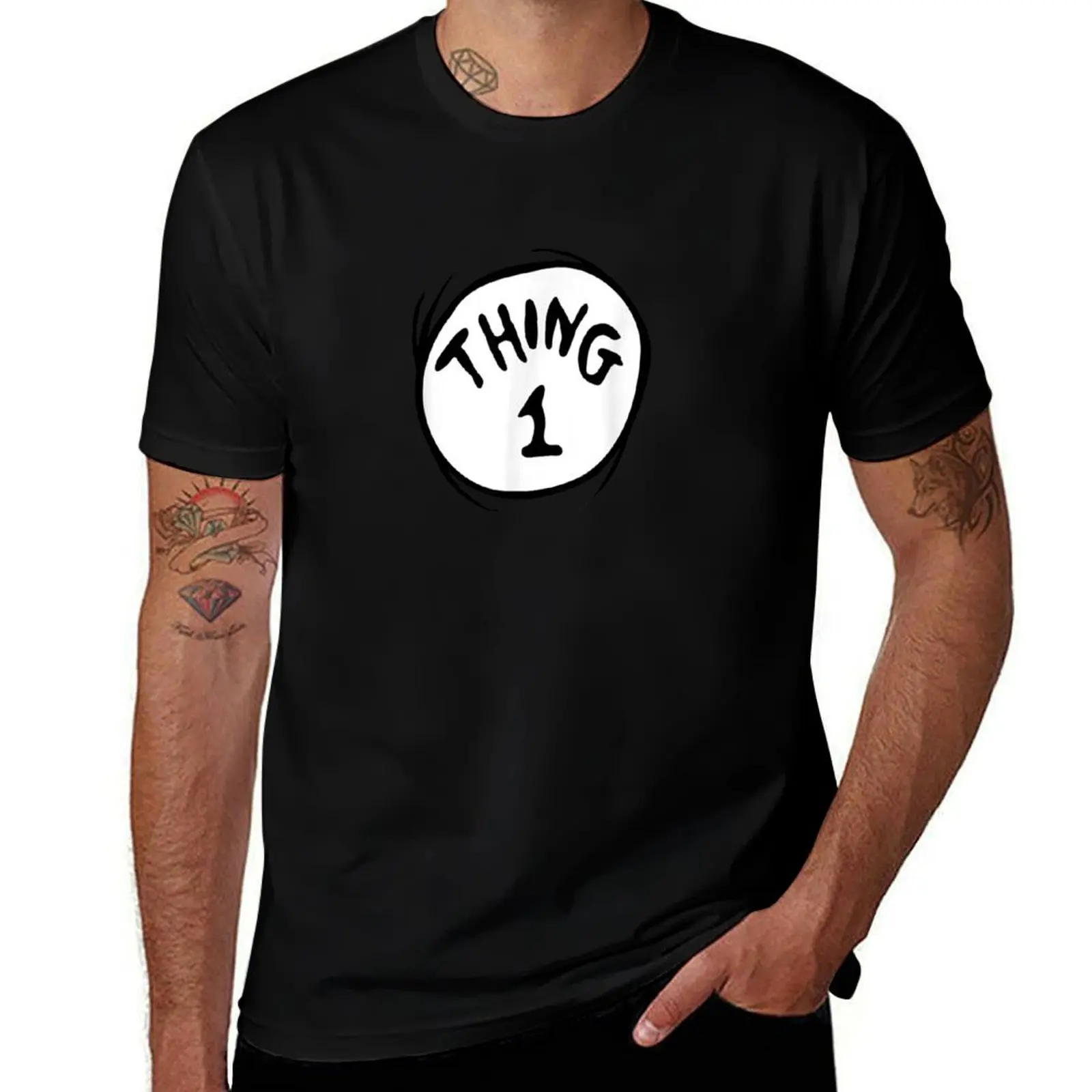 Custom Thing 1 - Dr. Seuss Thing 1 Emblem T-Shirt custom t-shirts summer clothes shirts graphic tee men
Custom Thing 1 - Dr. Seuss Thing 1 Emblem T-Shirt custom t-shirts summer clothes shirts graphic tee men