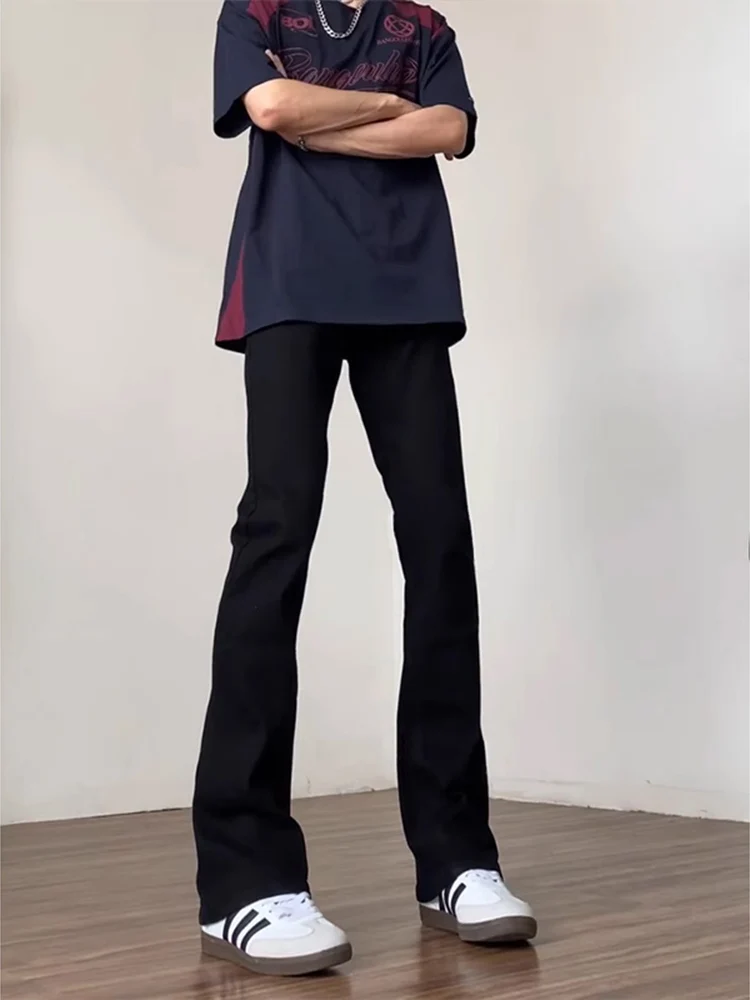 Cleanfit High Waist Black Denim Jeans Men's American Vibe High Street Slim Straight Leg Trousers Youth Fashion Casual Wear
Cleanfit High Waist Black Denim Jeans Men's American Vibe High Street Slim Straight Leg Trousers Youth Fashion Casual Wear