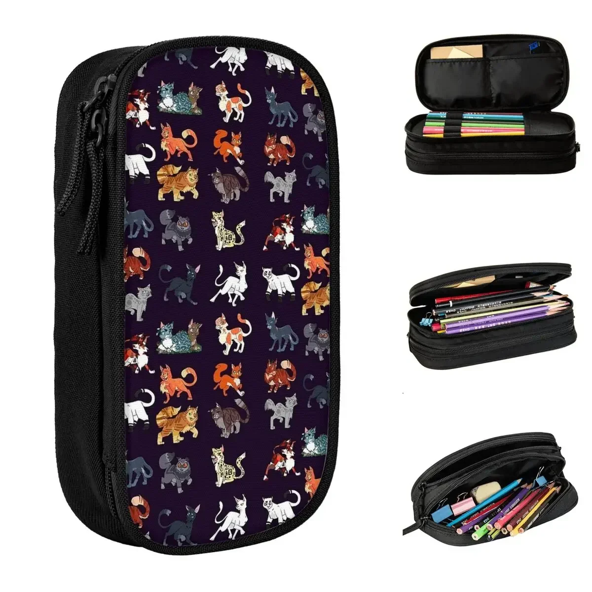 Cute Cats Lovers Pencil Case Fun Cool Pen Box Bag Student Big Capacity Office Gift Pencil Box
Cute Cats Lovers Pencil Case Fun Cool Pen Box Bag Student Big Capacity Office Gift Pencil Box