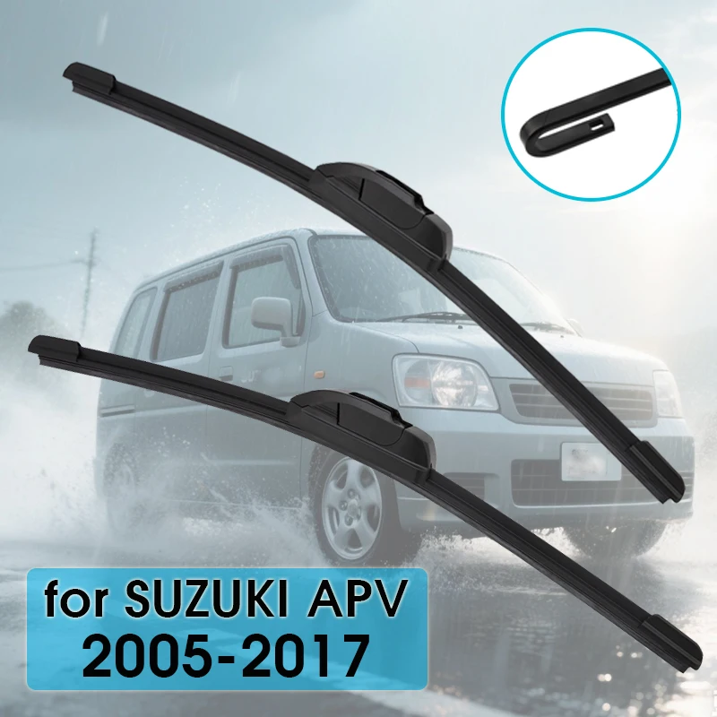 For SUZUKI APV 2005-2017 18"+18" Car Wiper Blade Front Wipers Fit U Hook Arm Windscreen Auto KAWOO Wiper Blades
For SUZUKI APV 2005-2017 18"+18" Car Wiper Blade Front Wipers Fit U Hook Arm Windscreen Auto KAWOO Wiper Blades
