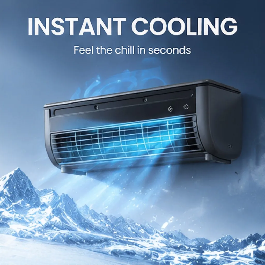 Wall-Mounted Air Cooling Fan Electric Fan 3 Wind Modes Power Quick Cooling Easy To Install Leafless Home Air Conditioning Fans
Wall-Mounted Air Cooling Fan Electric Fan 3 Wind Modes Power Quick Cooling Easy To Install Leafless Home Air Conditioning Fans