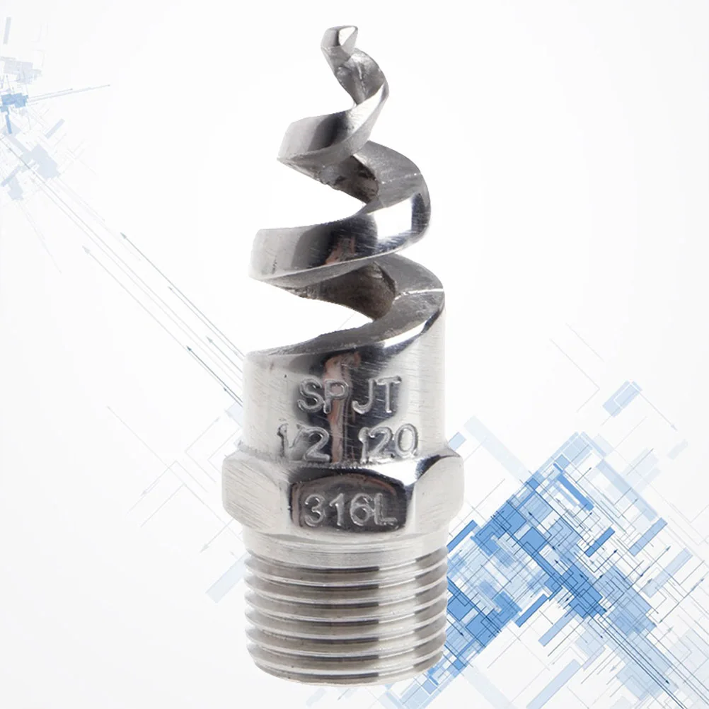 1pc Stainless Steel 316L Spiral Rotating Nozzle Spray Exhaust High Impact Resistance Pe Pipe Connector For
1pc Stainless Steel 316L Spiral Rotating Nozzle Spray Exhaust High Impact Resistance Pe Pipe Connector For