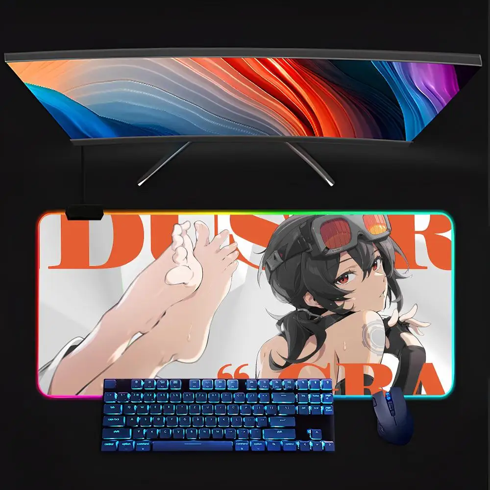 Zenless Zone Zero ZZZ Lycaon Ellen коврик для мыши, клавиатура, RGB ПК, геймерский светящийся резиновый коврик, милый мультяшный игровой компьютер cs
Zenless Zone Zero ZZZ Lycaon Ellen коврик для мыши, клавиатура, RGB ПК, геймерский светящийся резиновый коврик, милый мультяшный игровой компьютер cs