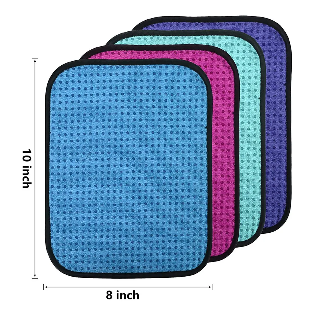 4-Pack 10 X 8 Inch Bowling Towel,With Easy-Grip Dot Bowling Part To Clean The Dirt And Oil To Improve Grip And Precision
4-Pack 10 X 8 Inch Bowling Towel,With Easy-Grip Dot Bowling Part To Clean The Dirt And Oil To Improve Grip And Precision