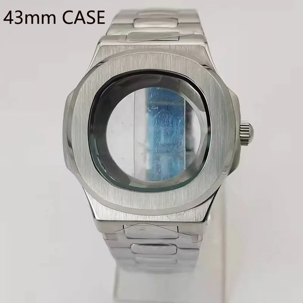 43mm nh35/nh38 case silver rose gold sapphire crystal waterproof square case for nh35/nh38/nh70 movement nautil watch case
43mm nh35/nh38 case silver rose gold sapphire crystal waterproof square case for nh35/nh38/nh70 movement nautil watch case
