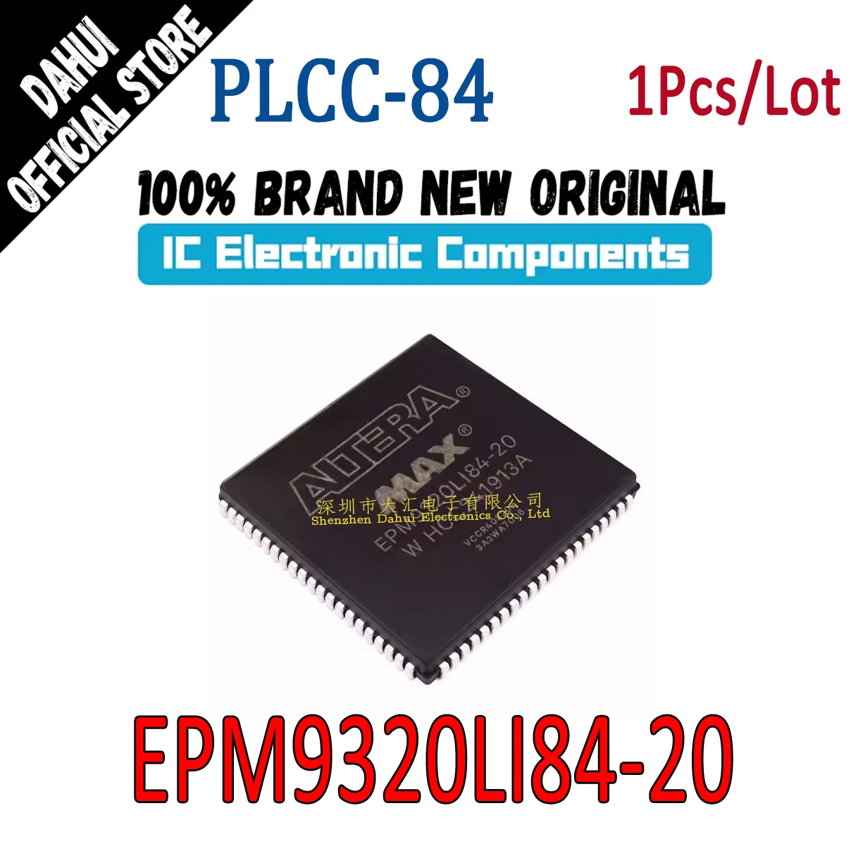 EPM9320LI84-20 EPM9320L184-20 PLCC-84 Editable logic chip IC new original
EPM9320LI84-20 EPM9320L184-20 PLCC-84 Editable logic chip IC new original