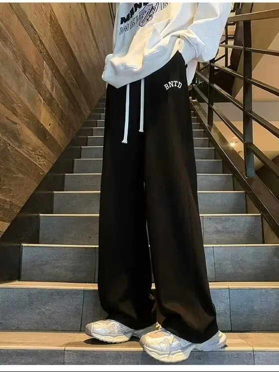 Black Straight Leg Casual Pants Men's Spring Summer Autumn 2025 New Loose Versatile Long Trousers Drapey Boys Pants
Black Straight Leg Casual Pants Men's Spring Summer Autumn 2025 New Loose Versatile Long Trousers Drapey Boys Pants