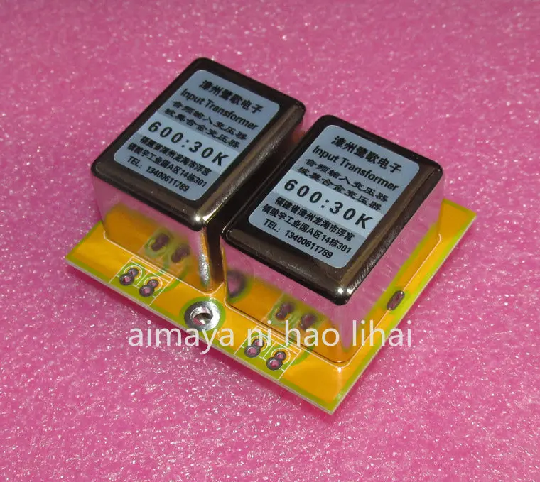 Permalloy Audio Signal Transformer 600Ω: 30K Signal 7x Boost Amplification
Permalloy Audio Signal Transformer 600Ω: 30K Signal 7x Boost Amplification