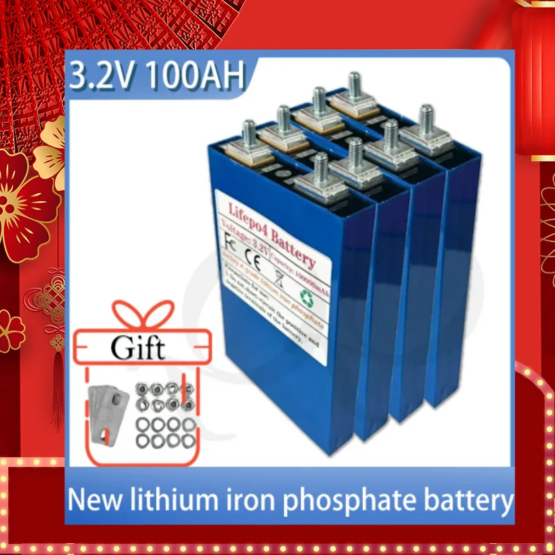 Solar cell Lifepo4 lithium iron phosphate battery pack DIY3.2V100Ah 12V 48V electric vehicle free of shipping
Solar cell Lifepo4 lithium iron phosphate battery pack DIY3.2V100Ah 12V 48V electric vehicle free of shipping