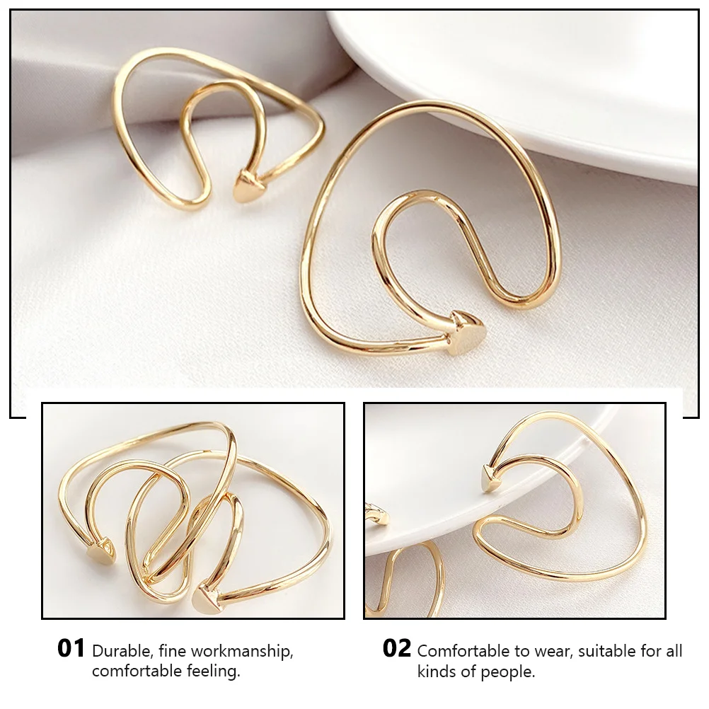French Horseshoe Ear Clips Design Comfortable Earrings for Women Girls Party Dance Performance Durable for Gifts
French Horseshoe Ear Clips Design Comfortable Earrings for Women Girls Party Dance Performance Durable for Gifts