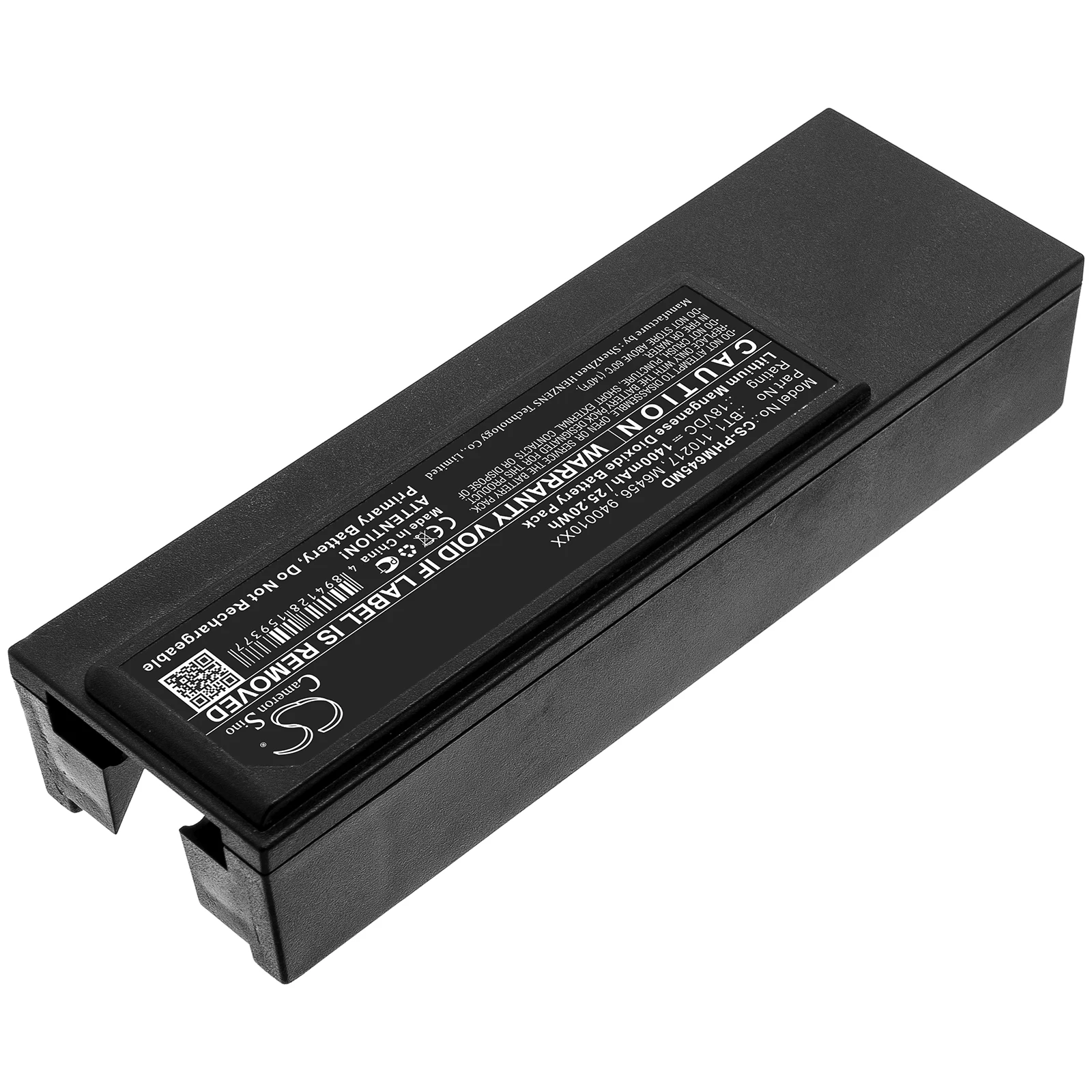 Медицинский аккумулятор 18 В, 1400 мАч BT1, M6456 для дефибриллятора Philips ForeRunner 1 FR1, AED BT1, 940010 XX,Forerunner E,S,EM,94030XX
Медицинский аккумулятор 18 В, 1400 мАч BT1, M6456 для дефибриллятора Philips ForeRunner 1 FR1, AED BT1, 940010 XX,Forerunner E,S,EM,94030XX