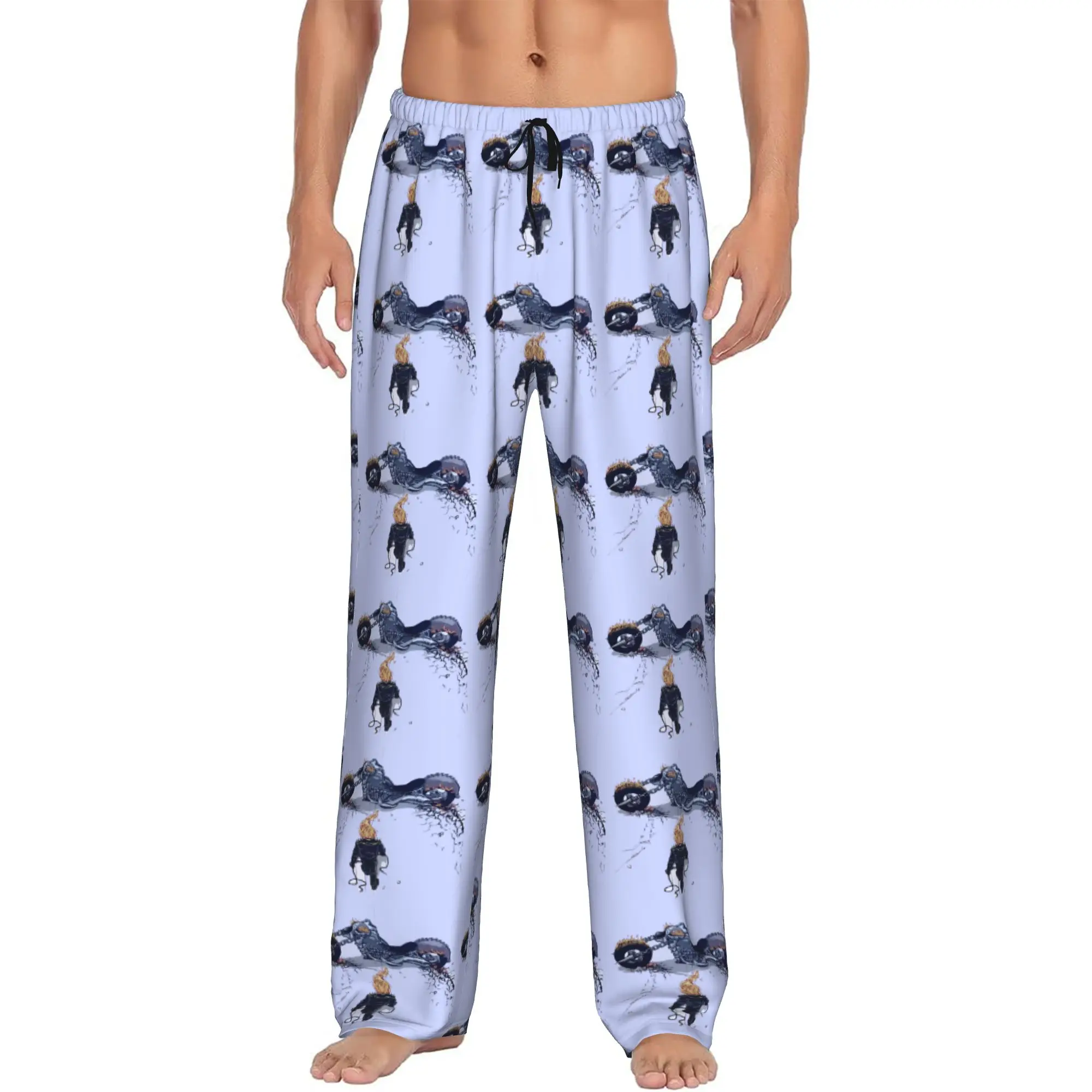 Custom Men's Ghost Anime Ride Pajama Pants Print Sleep Sleepwear Bottoms with Pockets
Custom Men's Ghost Anime Ride Pajama Pants Print Sleep Sleepwear Bottoms with Pockets
