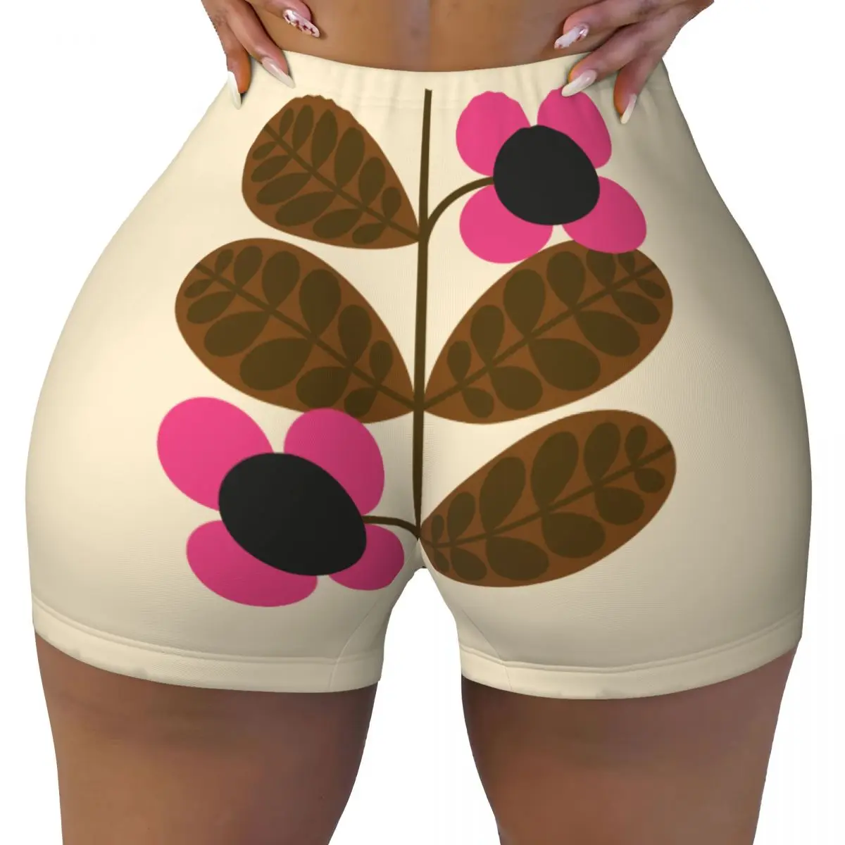 Custom Botanica Bloom Stem Print Fuchsia Flower Workout Biker Running Shorts Women Orla Kiely Gym Yoga Shorts
Custom Botanica Bloom Stem Print Fuchsia Flower Workout Biker Running Shorts Women Orla Kiely Gym Yoga Shorts