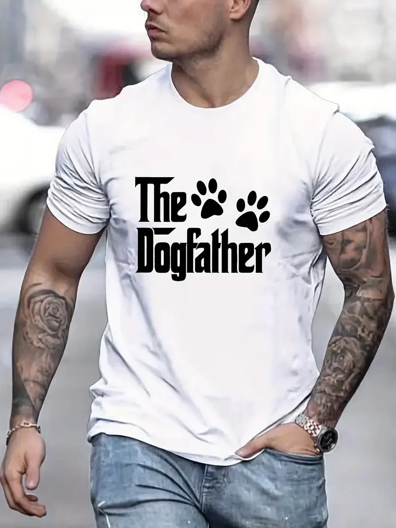 Men's Clothing Graphic Tee With T-The Dog Father Print Funny Summer Tops 100% Cotton Oversize T-shirt Streetwear Y2k Vintage
Men's Clothing Graphic Tee With T-The Dog Father Print Funny Summer Tops 100% Cotton Oversize T-shirt Streetwear Y2k Vintage