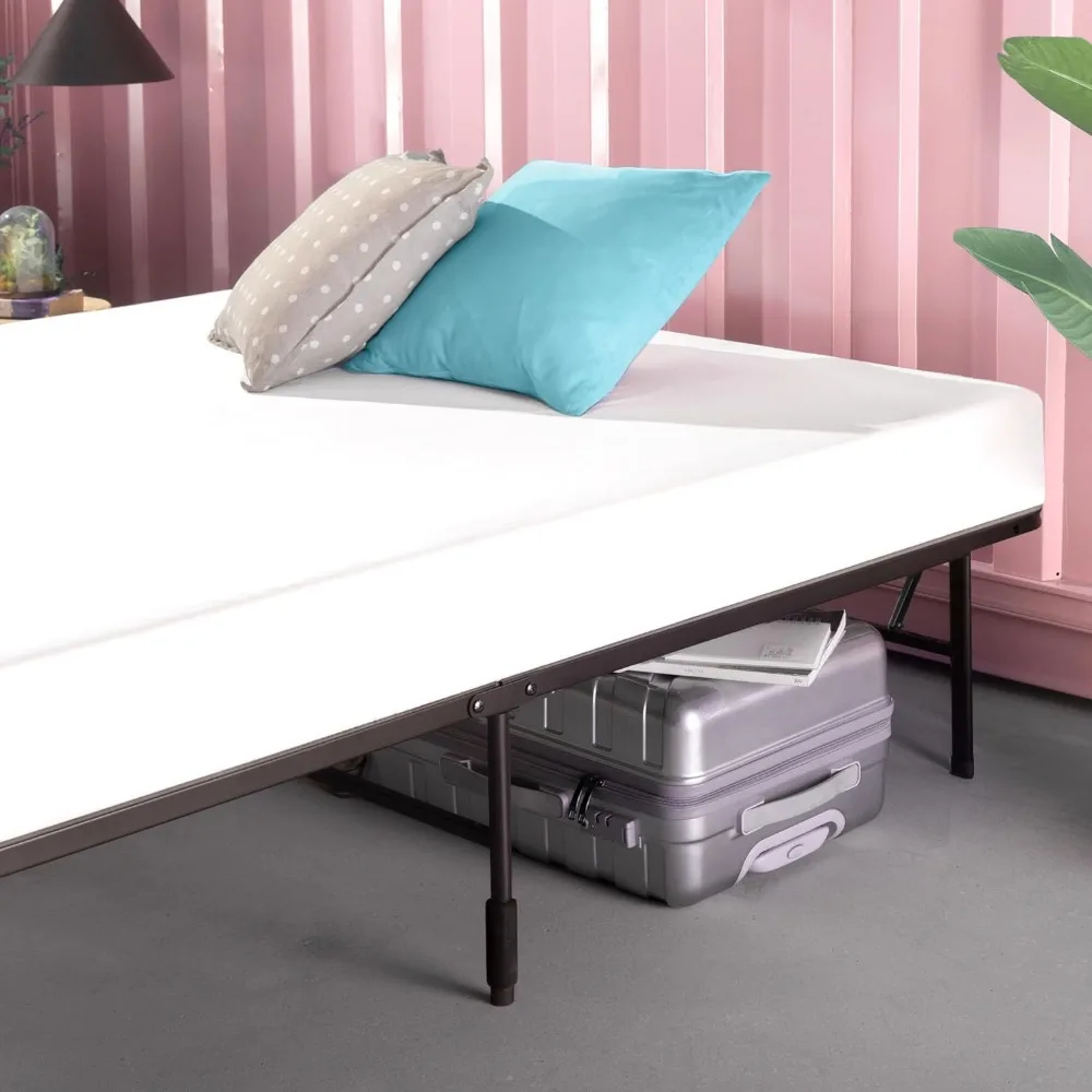 Free Assembly Mattress Foundation, 14 Inch Metal Platform Bed Frame, No Box Spring Needed, Sturdy Steel, Underbed Storage, Queen
Free Assembly Mattress Foundation, 14 Inch Metal Platform Bed Frame, No Box Spring Needed, Sturdy Steel, Underbed Storage, Queen