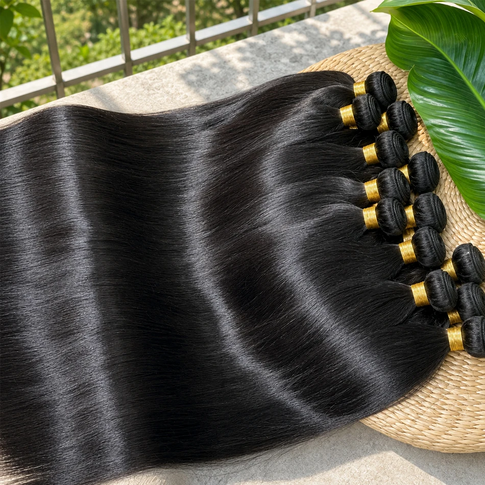 Smilegirl 30 32 Inch Bone Straight Human Hair Weave Bundles 12A Brazilian Natural Color 3 4 Pcs Real Raw Human Hair Bundles Extensions
Smilegirl 30 32 Inch Bone Straight Human Hair Weave Bundles 12A Brazilian Natural Color 3 4 Pcs Real Raw Human Hair Bundles Extensions
