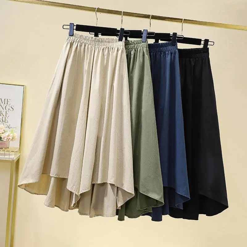 Summer Linen Cotton Linen Straight Leg Casual Pants Breathable Mallow Elastic Pocket Lazy Feeling Trousers Women's Fashion S879
Summer Linen Cotton Linen Straight Leg Casual Pants Breathable Mallow Elastic Pocket Lazy Feeling Trousers Women's Fashion S879
