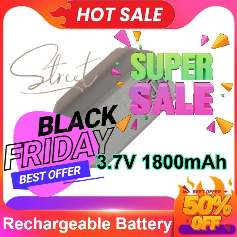 3.7V 1800mAh For V66 for I1 Pro for CZ06 for Mini GT3 RC Aircraft Spare Battery
3.7V 1800mAh For V66 for I1 Pro for CZ06 for Mini GT3 RC Aircraft Spare Battery