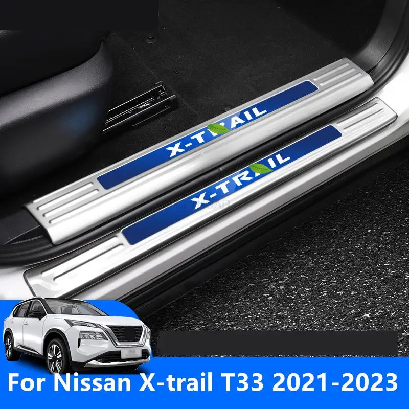 Автомобильная пороговая полоса для Nissan X-trail T33 2021-2023, Модифицированная педаль для защиты от царапин в багажнике
Автомобильная пороговая полоса для Nissan X-trail T33 2021-2023, Модифицированная педаль для защиты от царапин в багажнике