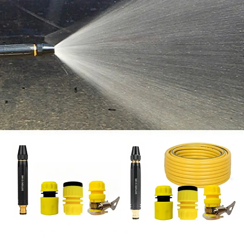 High-Pressure Nozzle And Hose, Home Car Wash Nozzle, Adjustable Booster Nozzle And 16Ft or 32Ft Hose for Garden Watering Vehicle
High-Pressure Nozzle And Hose, Home Car Wash Nozzle, Adjustable Booster Nozzle And 16Ft or 32Ft Hose for Garden Watering Vehicle