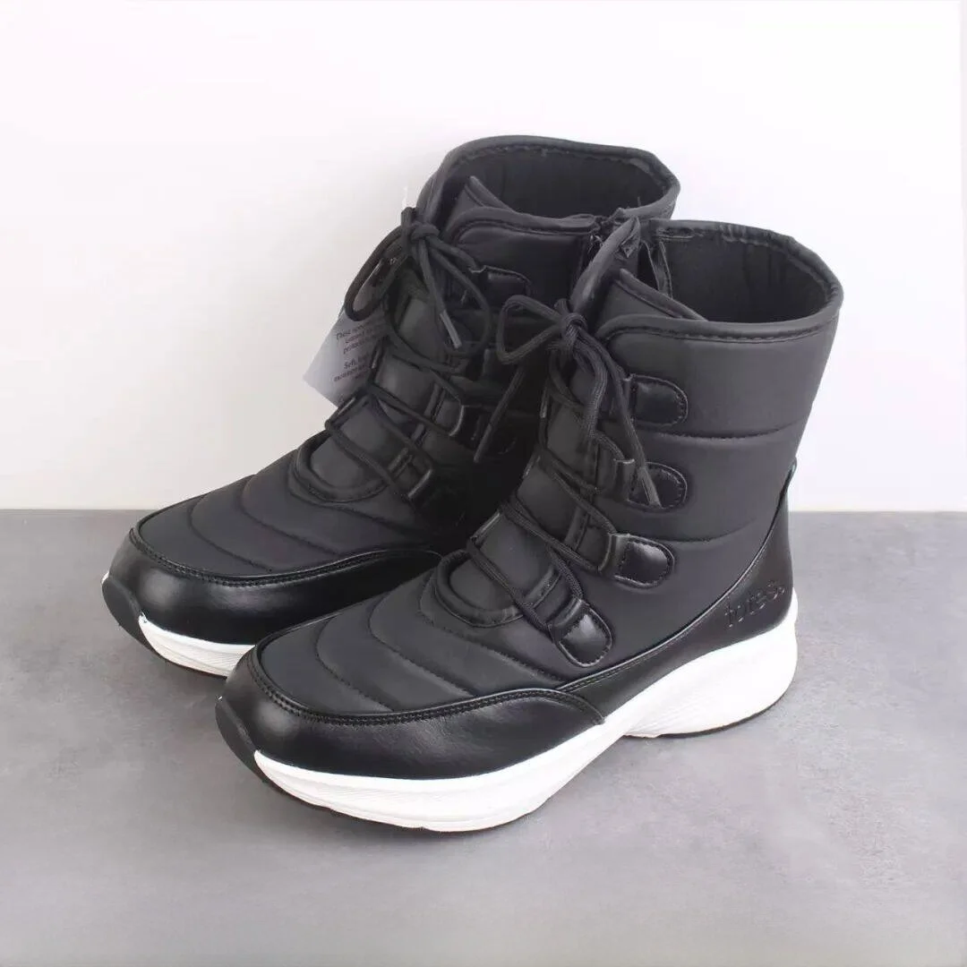 Polar Resistance Winter Boots Women's Fashion Cotton Sandwich Large Sole Anti-Slip Outdoor Snow Boots Thick Bottom Mid-Calf
Polar Resistance Winter Boots Women's Fashion Cotton Sandwich Large Sole Anti-Slip Outdoor Snow Boots Thick Bottom Mid-Calf