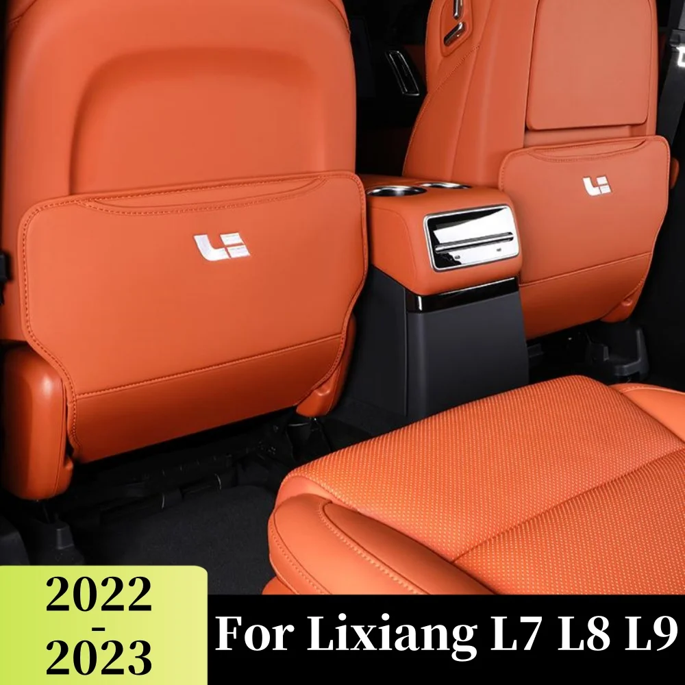 For Li Lixiang L7 L8 L9 2022 2023 Car PU Leather Anti Kick Mat Pad Anti-kick Protector Mats Seat Back Protector Auto Accessories
For Li Lixiang L7 L8 L9 2022 2023 Car PU Leather Anti Kick Mat Pad Anti-kick Protector Mats Seat Back Protector Auto Accessories