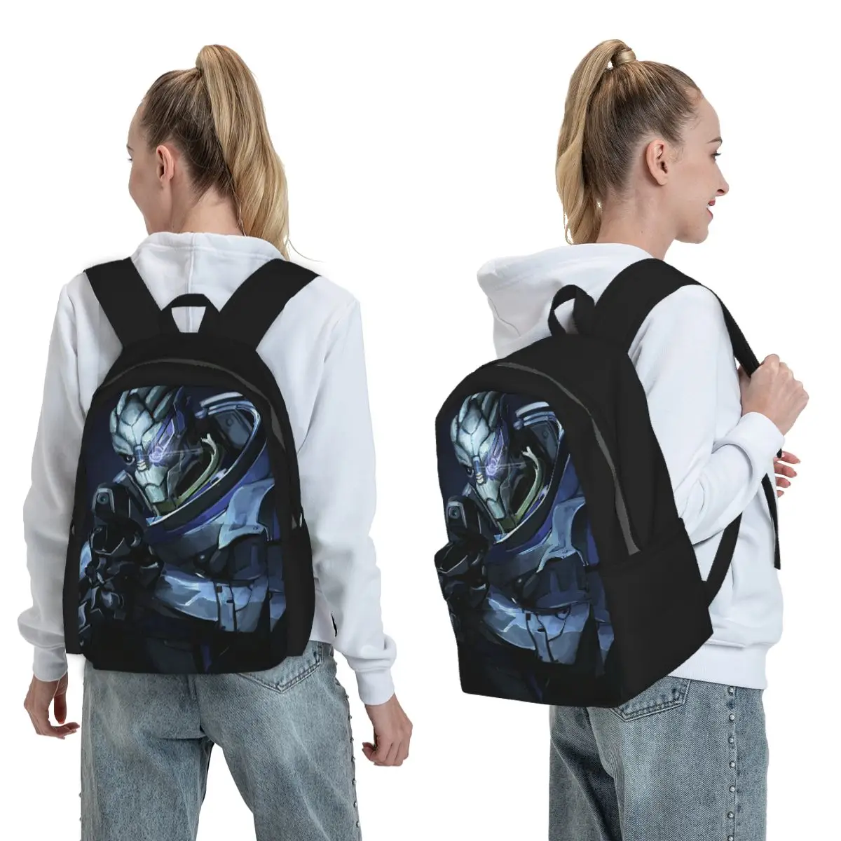 Garrus Vakarian Mass Effect Video Game Video Game Meme Space Backpack Student BookBag Children School Bag Laptop Shoulder Bags
Garrus Vakarian Mass Effect Video Game Video Game Meme Space Backpack Student BookBag Children School Bag Laptop Shoulder Bags