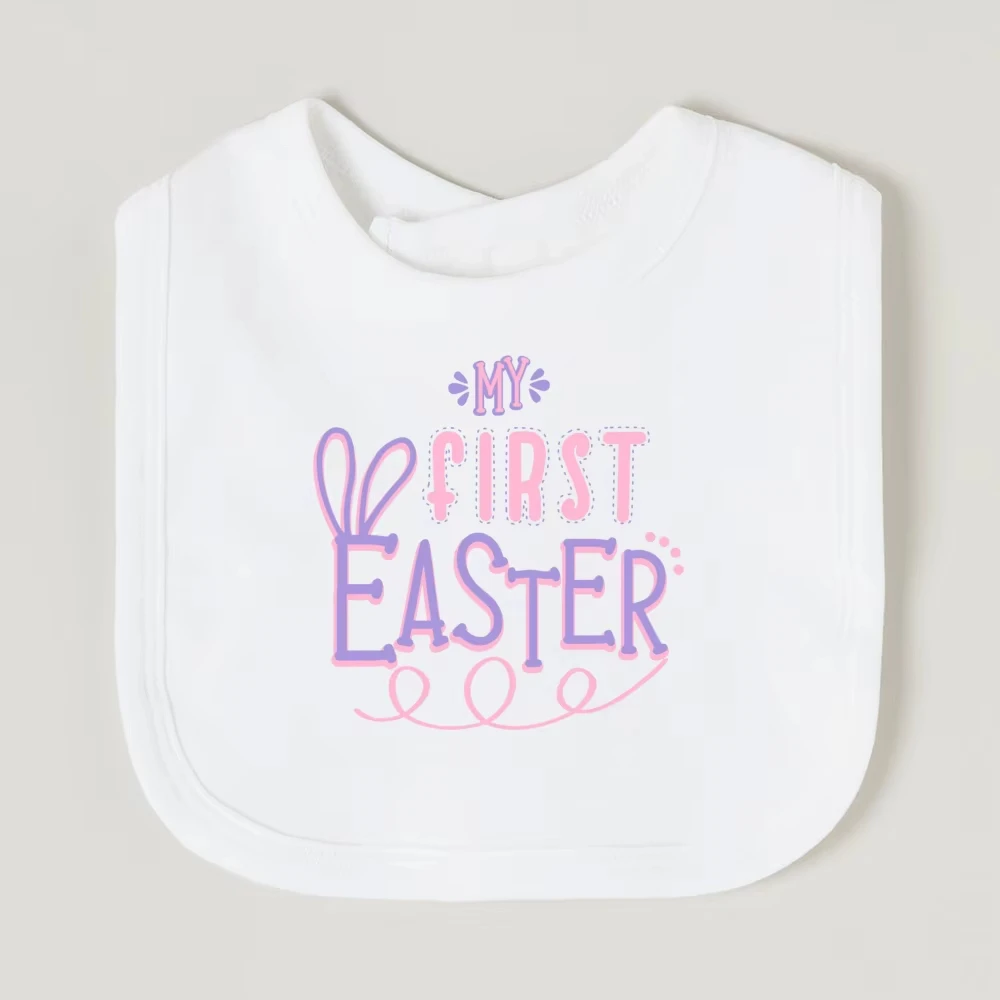 My 1st Easter Newborn Saliva Towel My First Easter Day Print Girl Cotton Bib Infant Bunny Egg Print Bib Easter Babys Best Gift
My 1st Easter Newborn Saliva Towel My First Easter Day Print Girl Cotton Bib Infant Bunny Egg Print Bib Easter Babys Best Gift