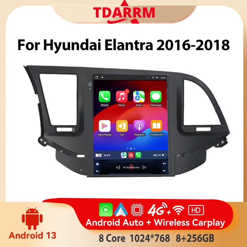 Tesla Style 9.7 inch Car Stereo Car Radio Android for Hyundai Elantra 2016 2017 2018 GPS Navigation Touch Screen 8Core Autoradio 
Tesla Style 9.7 inch Car Stereo Car Radio Android for Hyundai Elantra 2016 2017 2018 GPS Navigation Touch Screen 8Core Autoradio