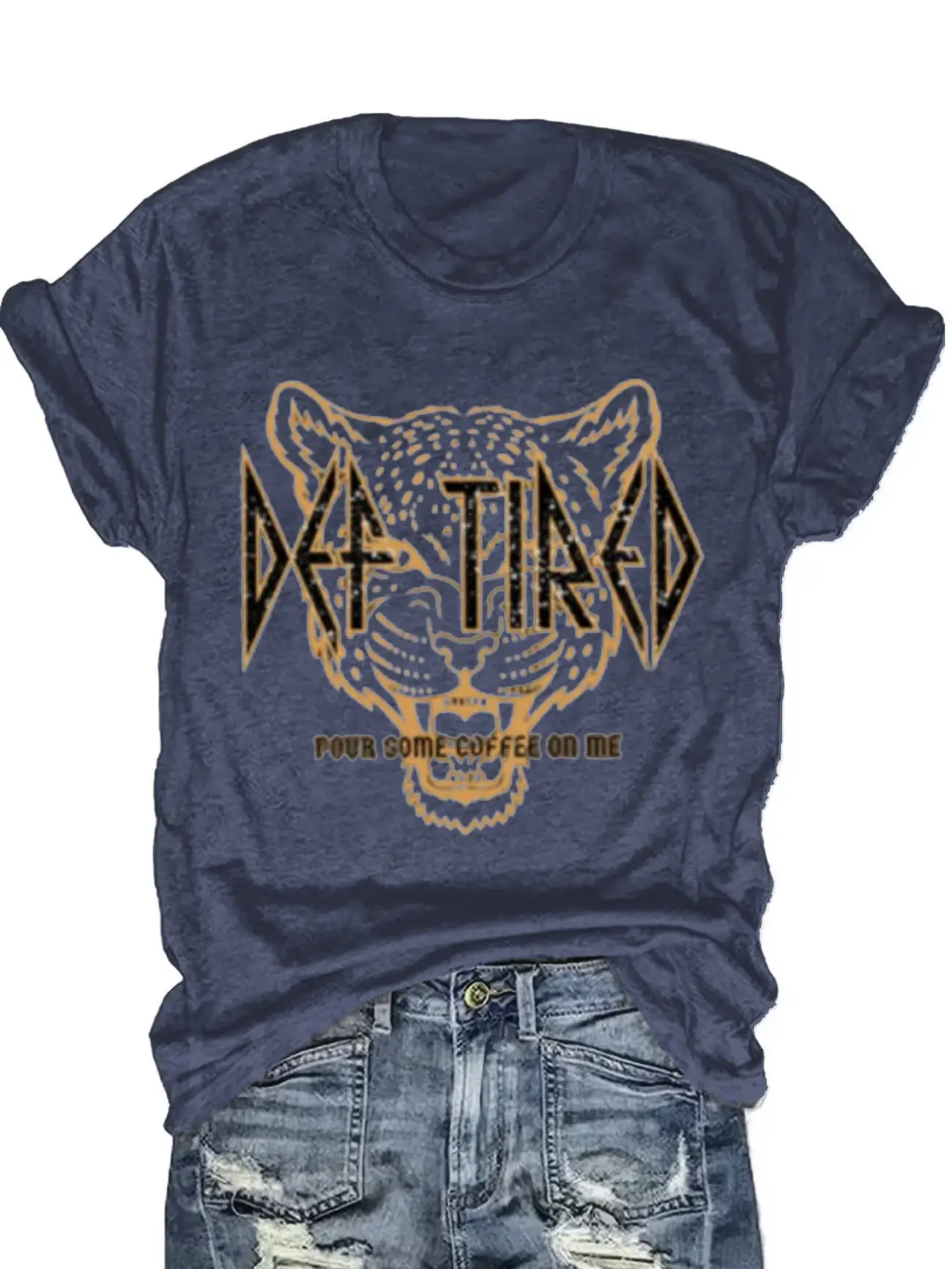 Plus size women's short sleeve T-shirt Def Toned Tiger Coffee Pour Spring and Summer Must-Haves summer outfits women's clothing
Plus size women's short sleeve T-shirt Def Toned Tiger Coffee Pour Spring and Summer Must-Haves summer outfits women's clothing