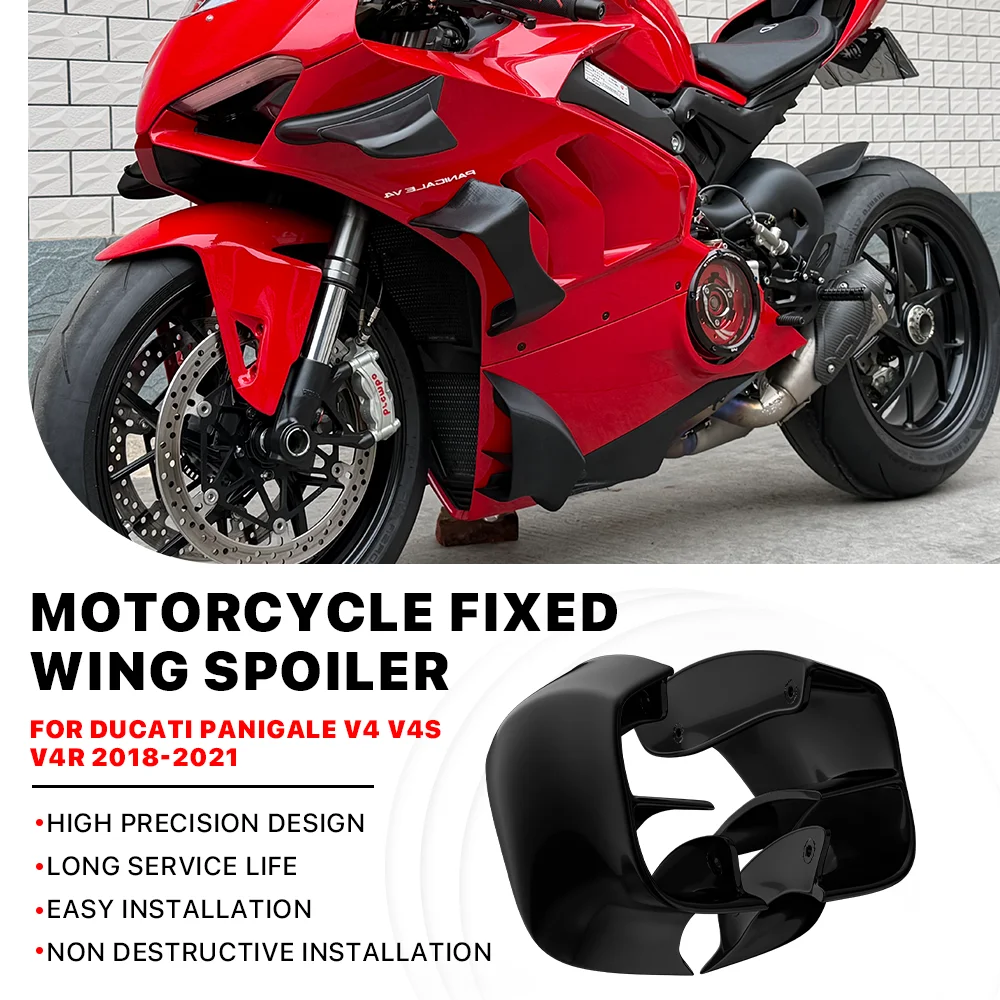 Motorcycle side Lower wings For DUCATI PANIGALE V4 V4S V4R SP 218-2021 Fairing fixed wing Winglets Spoiler Air Deflector Kit
Motorcycle side Lower wings For DUCATI PANIGALE V4 V4S V4R SP 218-2021 Fairing fixed wing Winglets Spoiler Air Deflector Kit