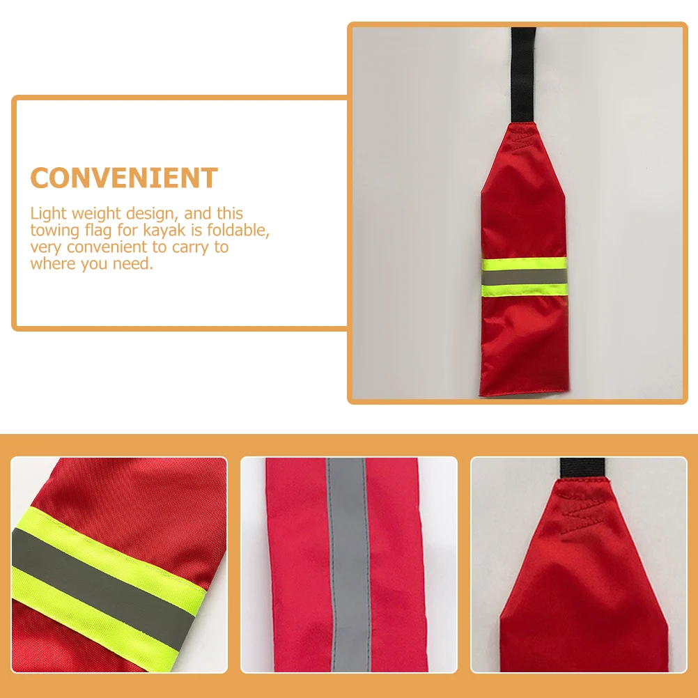2 Pcs Trailer Safety Flag Banner Boating Accessories Air Kayak Flags for Travel Reflective
2 Pcs Trailer Safety Flag Banner Boating Accessories Air Kayak Flags for Travel Reflective